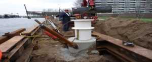 Verbuisd boren met Gewi anker - stalen buis met staaldraad voor veilige en stabiele fundering